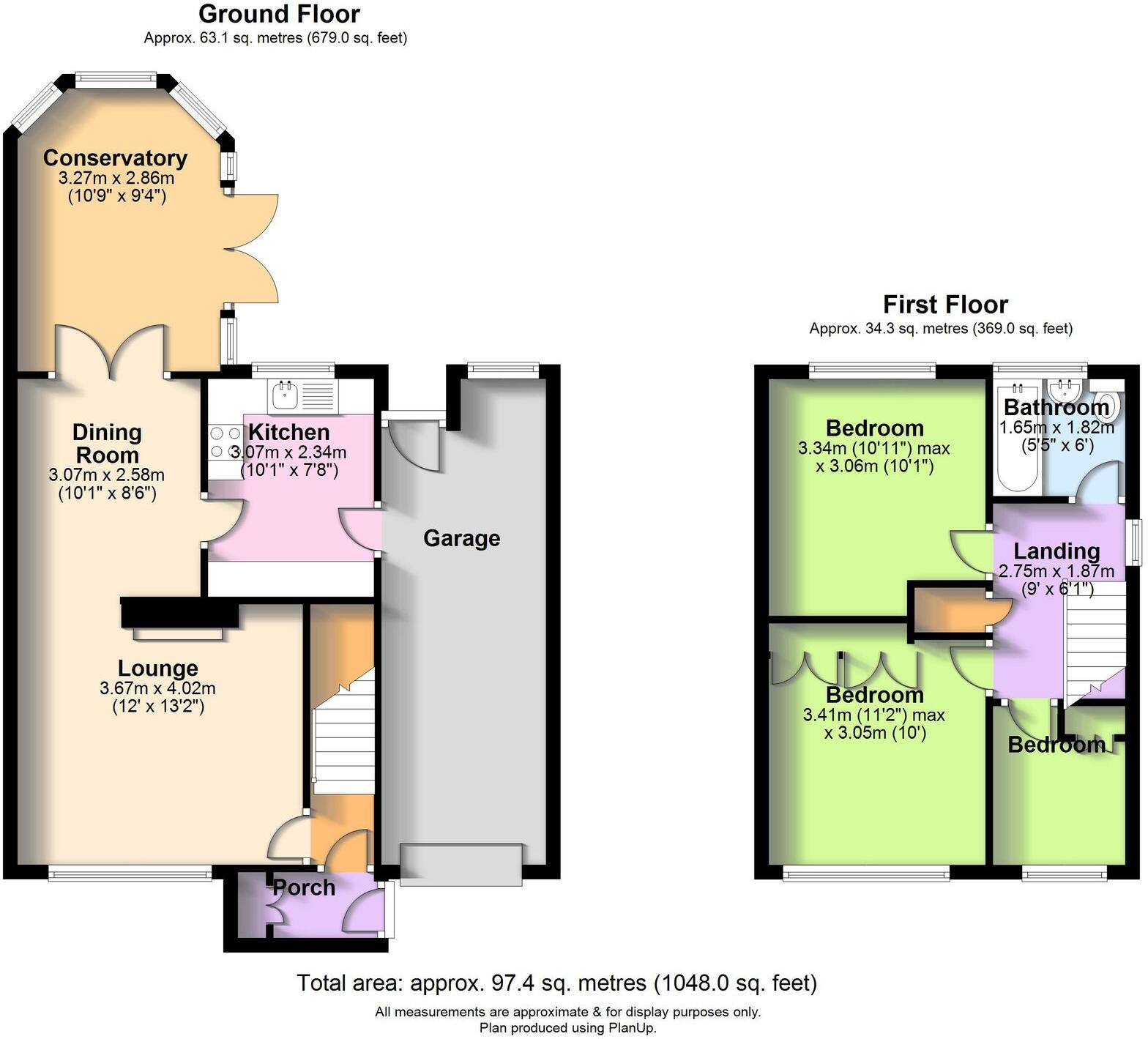 Fieldhouse Drive, Muxton, TF2 floorplan