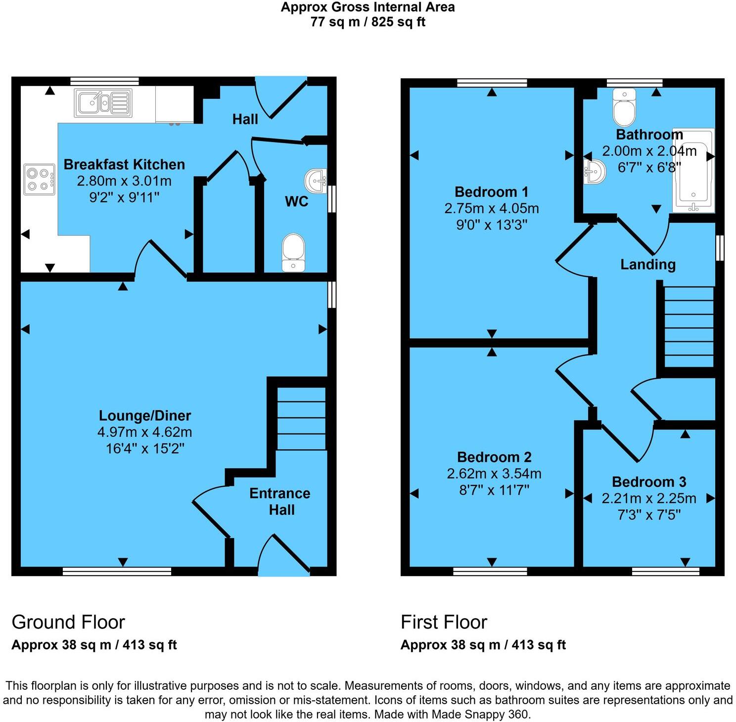 Fulwell Mews, Birmingham, B37 floorplan