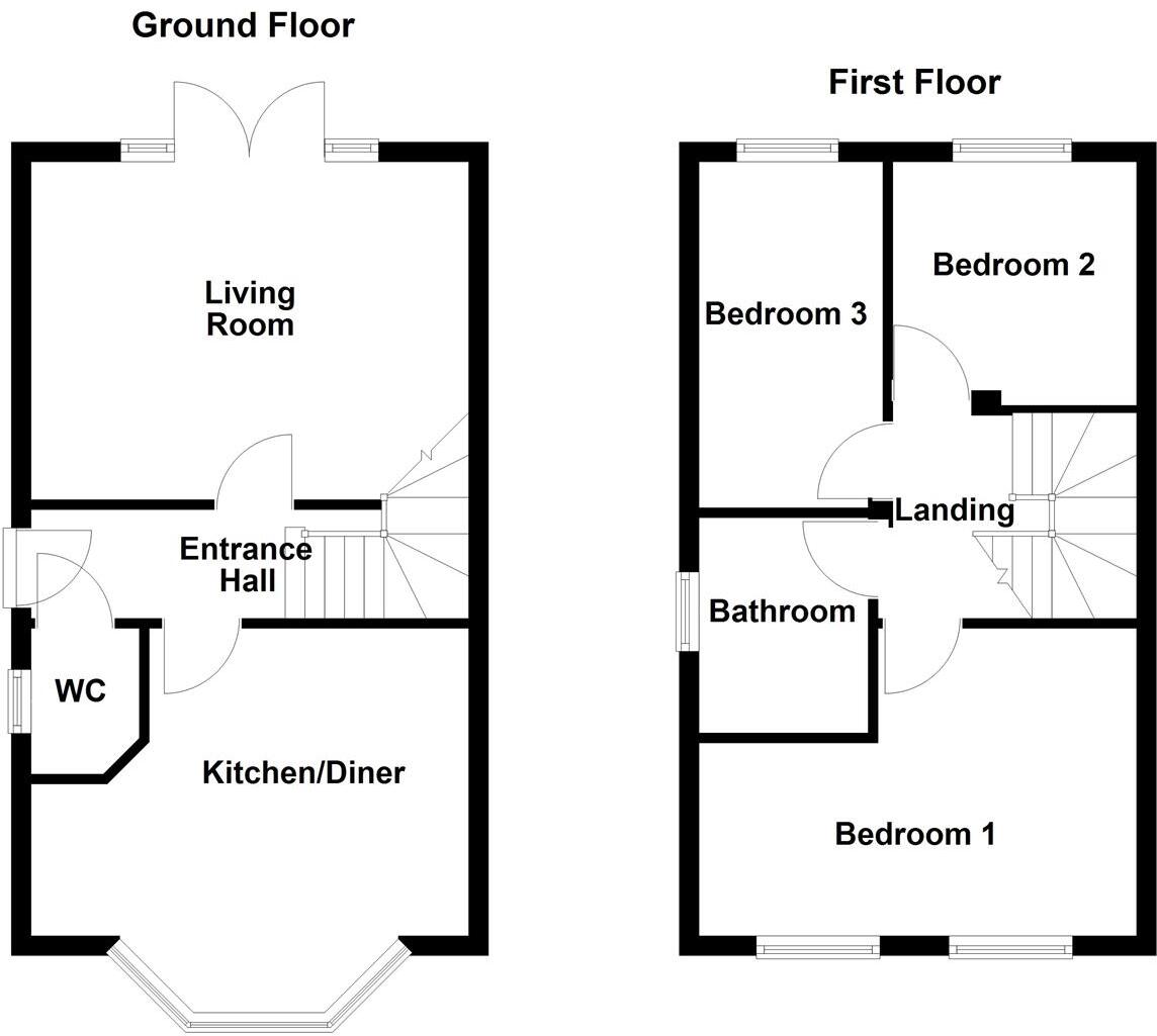 Park Drive, Lofthouse, Wakefield floorplan