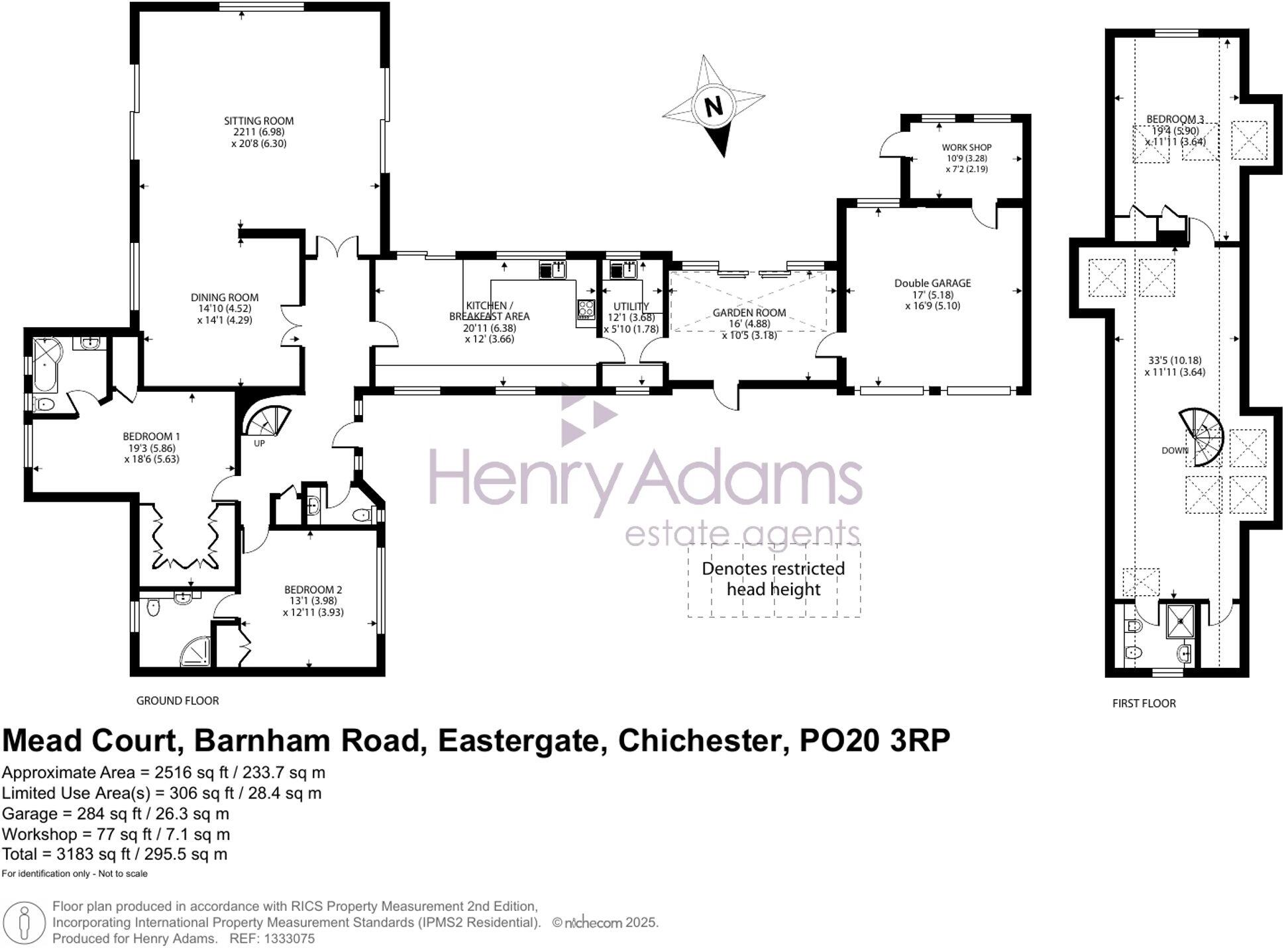 Barnham Road, Eastergate, PO20 floorplan