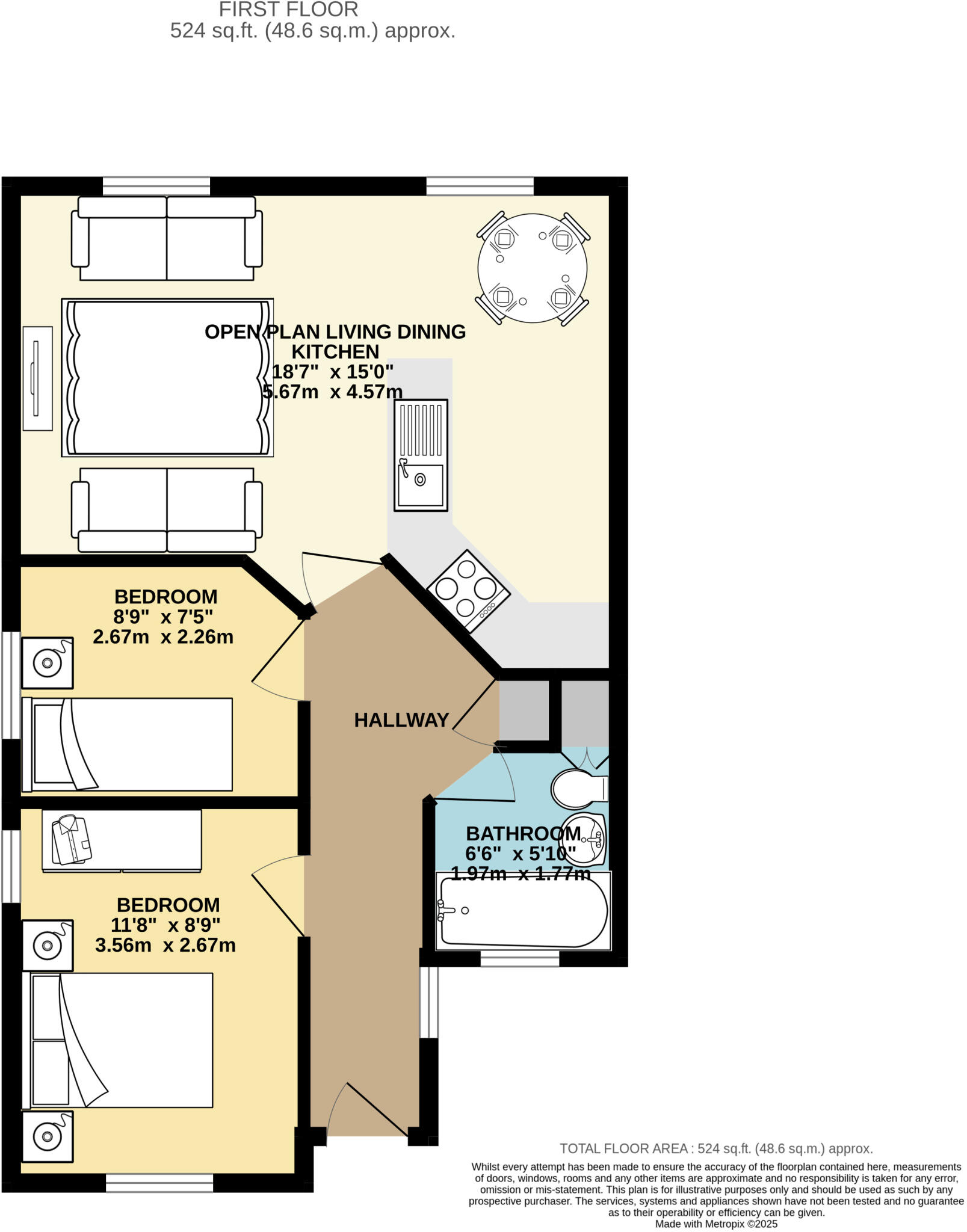 18 Coledale Mews, Newtown Road, Carlisle floorplan