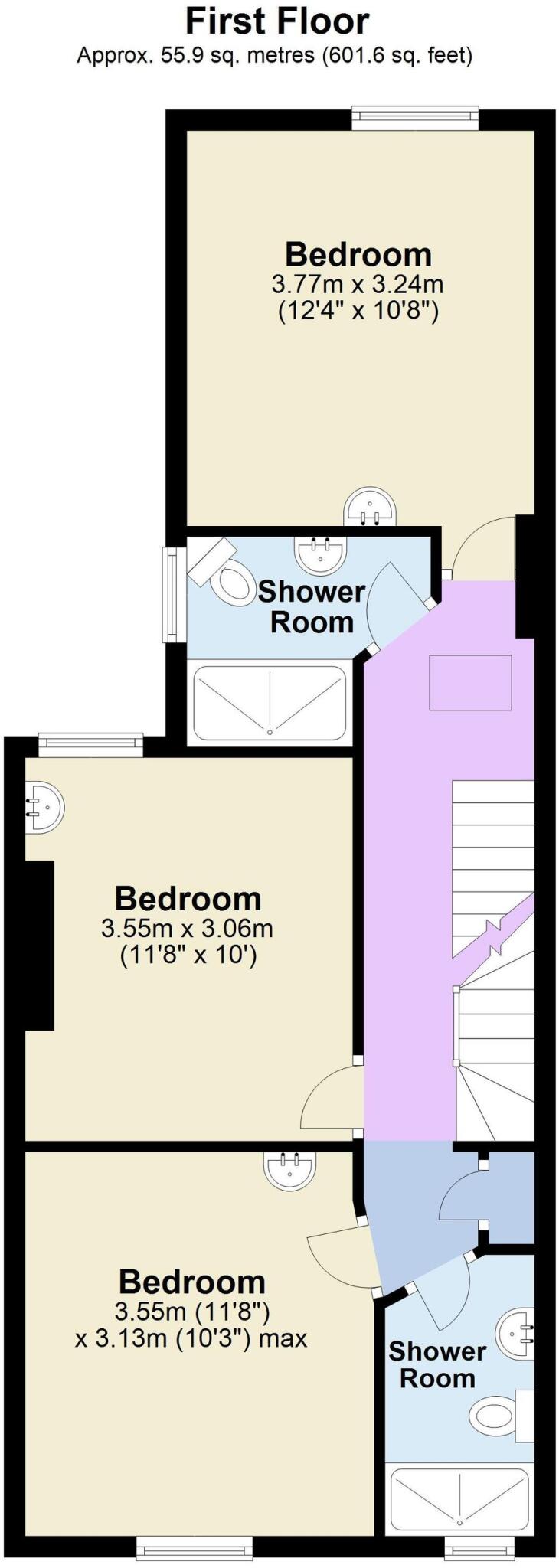 Douglas Road, Nottingham, NG7 floorplan