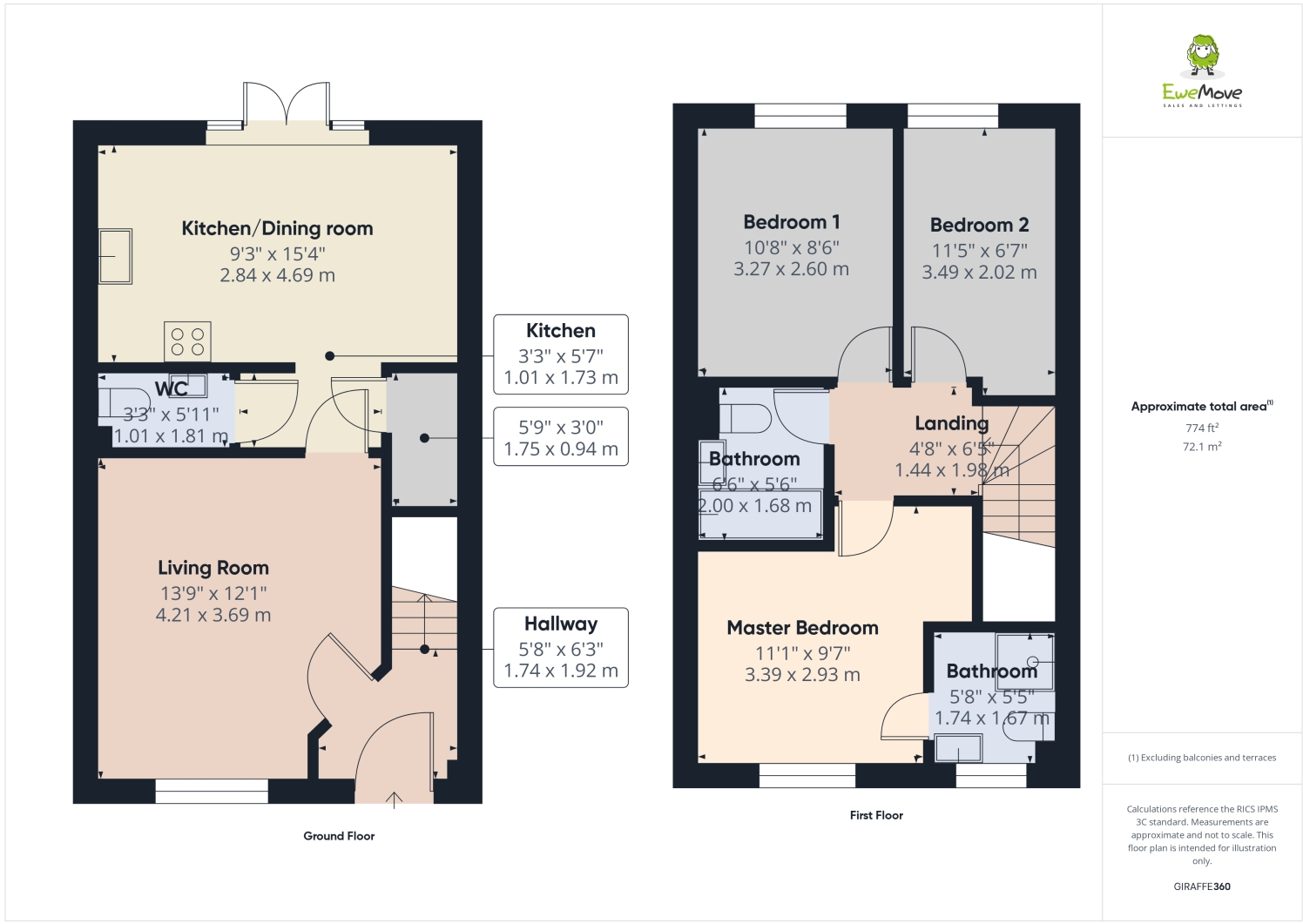 55 Rotary Way, Shavington, Crewe floorplan