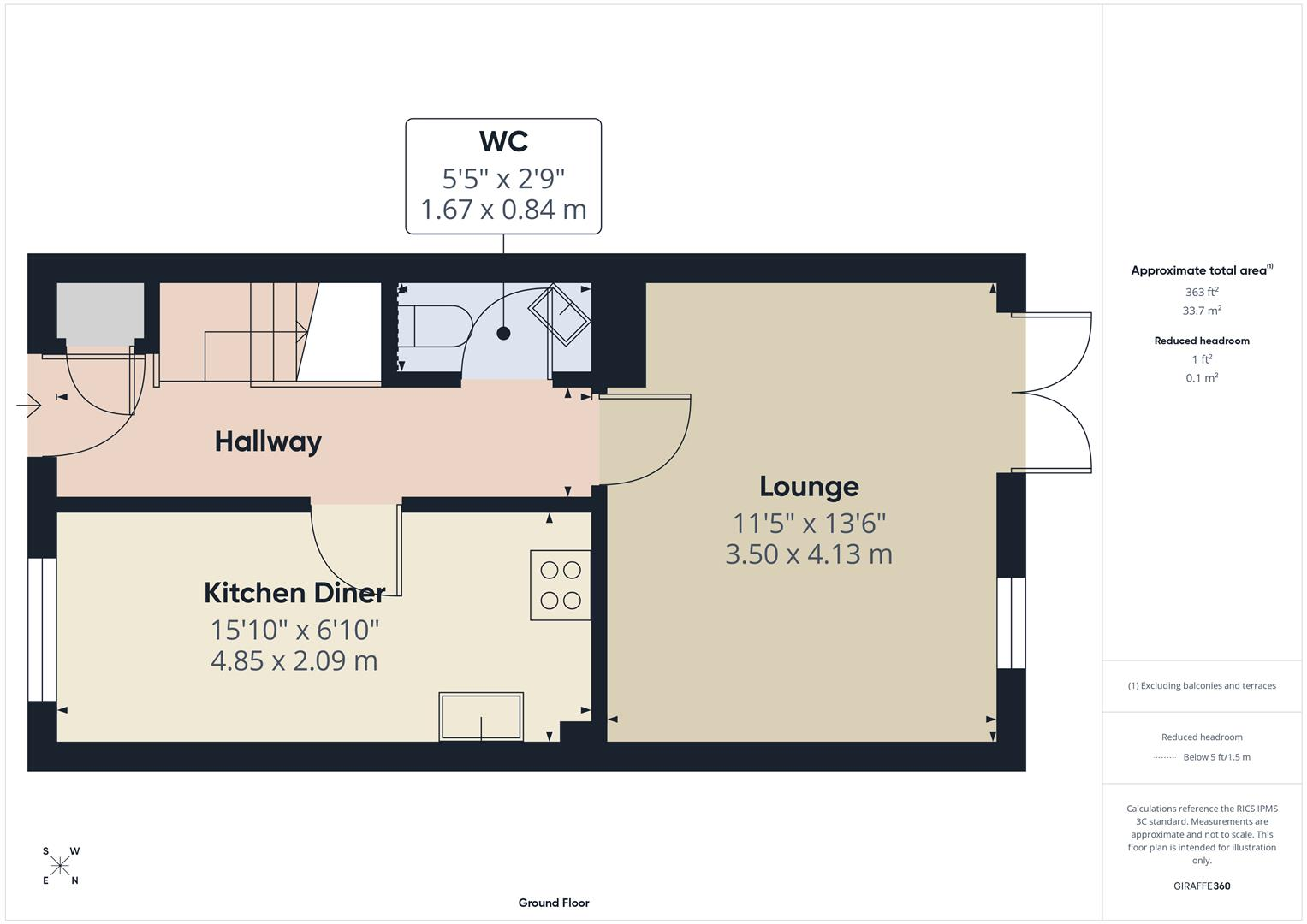 Redcliff Close, Kinver floorplan