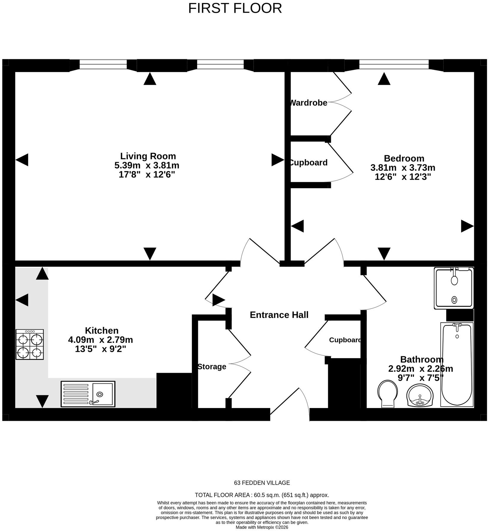 Fedden Village, Nore Road, Portishead floorplan