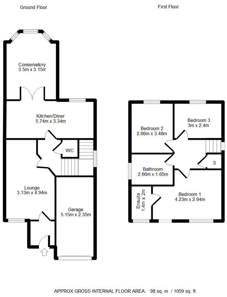 Gate Lane, Radcliffe, Manchester, M26 2AF floorplan