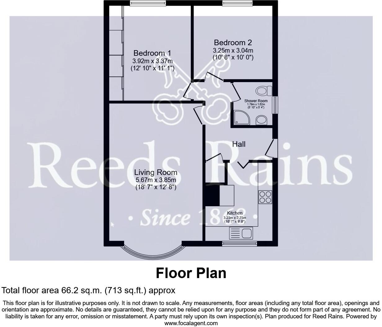 Downland Crescent, Knottingley, West Yorkshire, WF11 floorplan