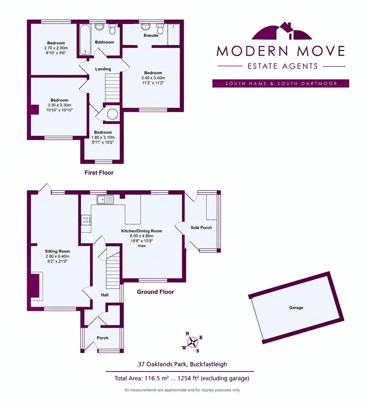 Oaklands Park, Buckfastleigh floorplan