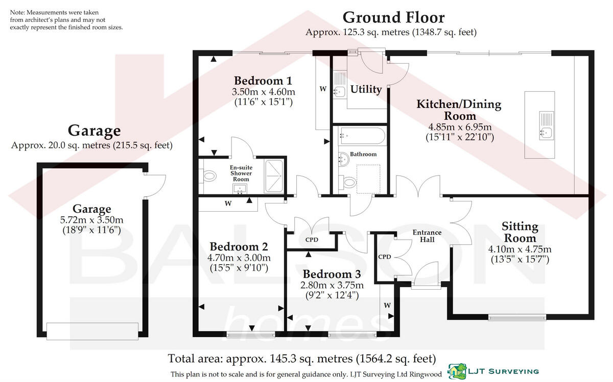 Bushmead Drive | Ashley Heath | BH24 floorplan