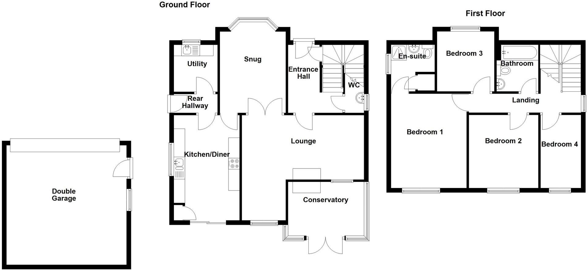 The Grange, Packington, LE65 floorplan