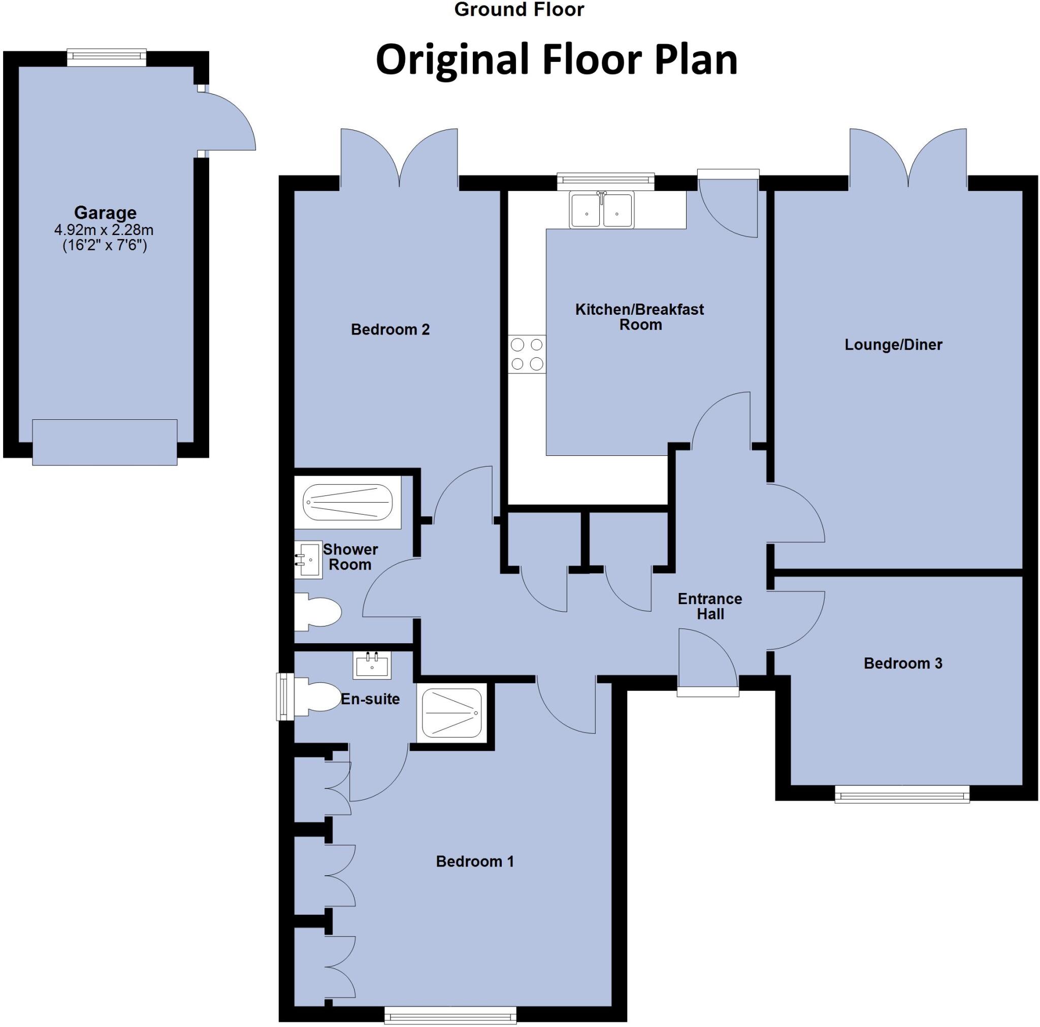 Lime Tree Gardens, Chatteris, Cambs., PE16 6GE floorplan