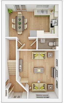 The Avenue
Overstone
Northants
NN6 0AA floorplan