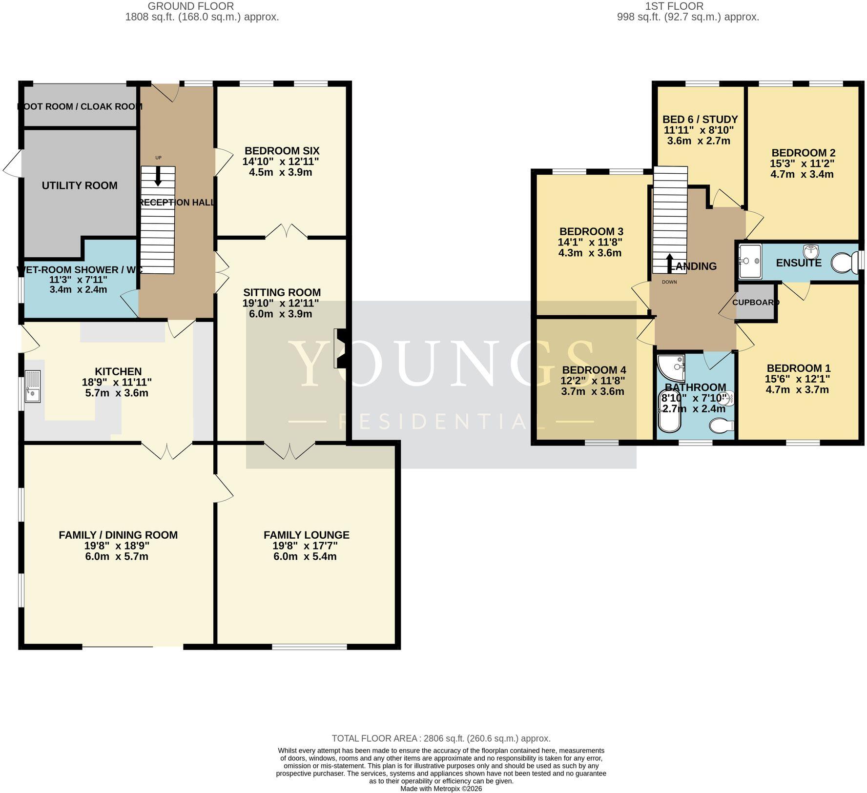 Hardys Way, Canvey Island, SS8 floorplan