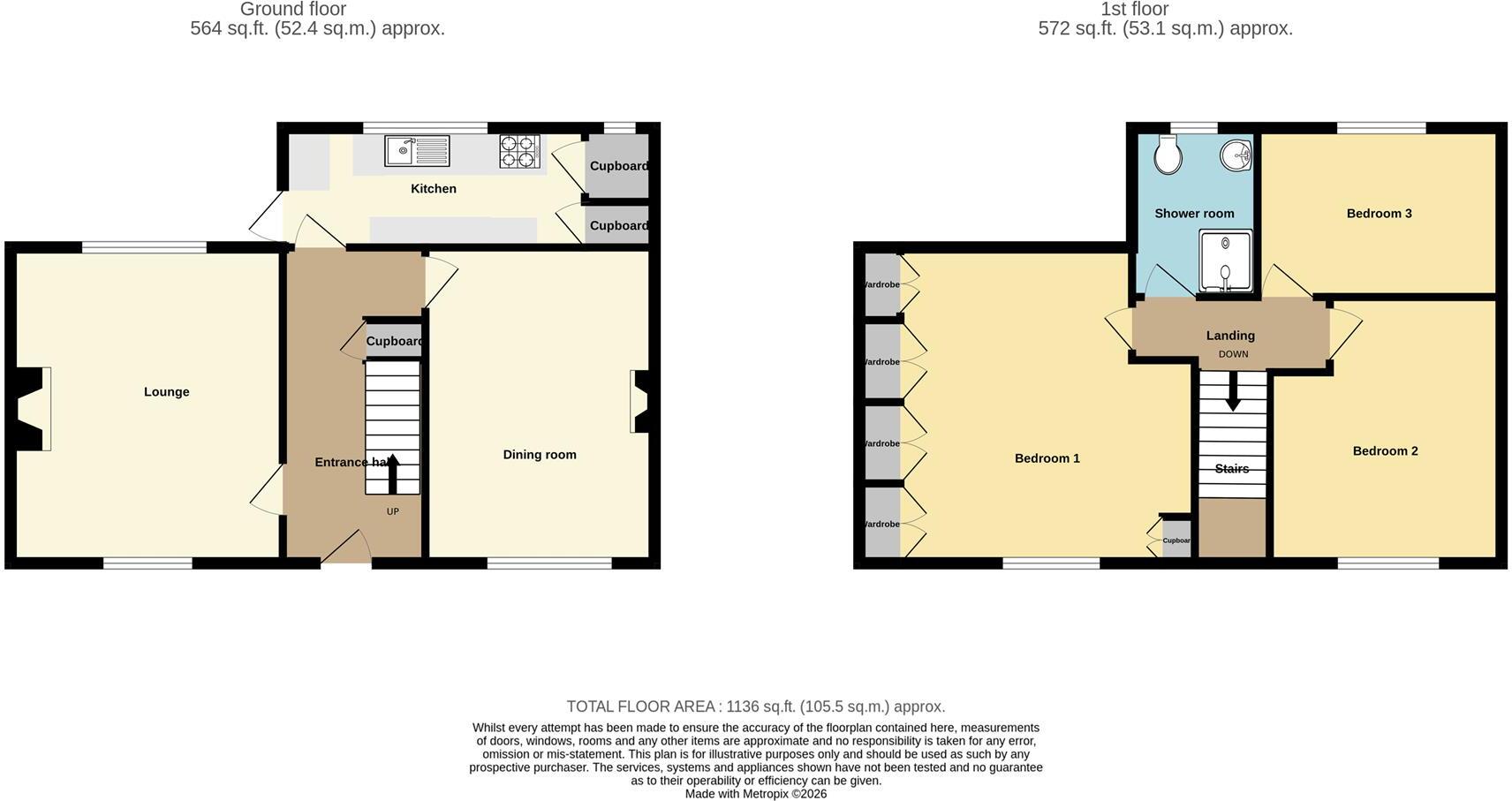 Cottage Road, Wooler floorplan