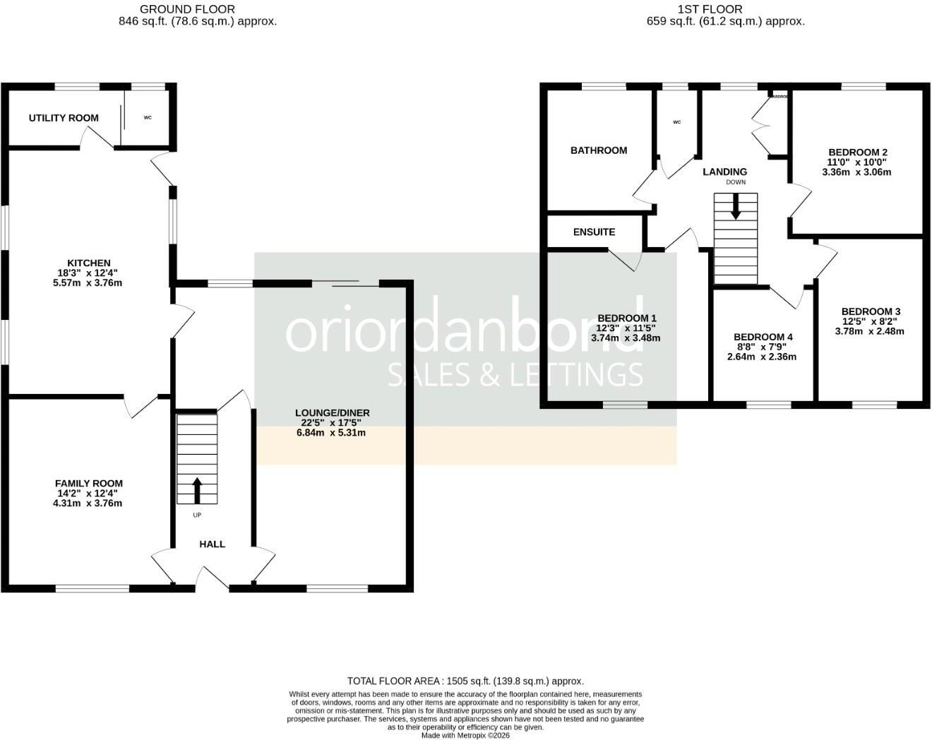 Moreton Way, Kingsthorpe, Northampton NN2 floorplan