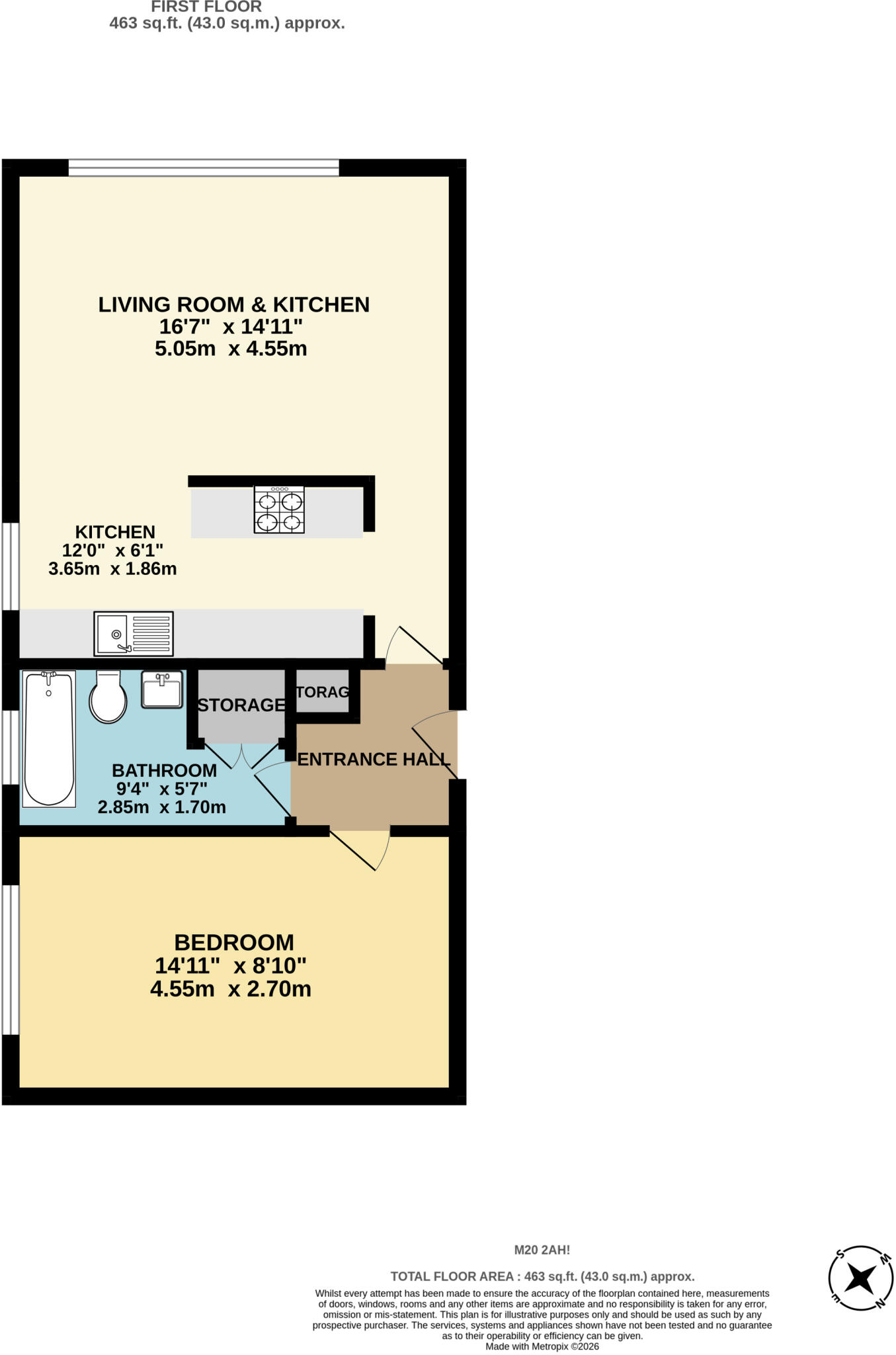 The Beeches, West Didsbury, M20 floorplan