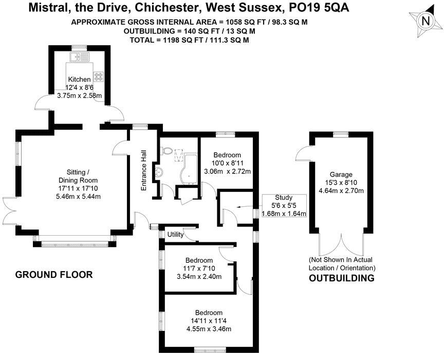 The Drive, Chichester, West Sussex floorplan