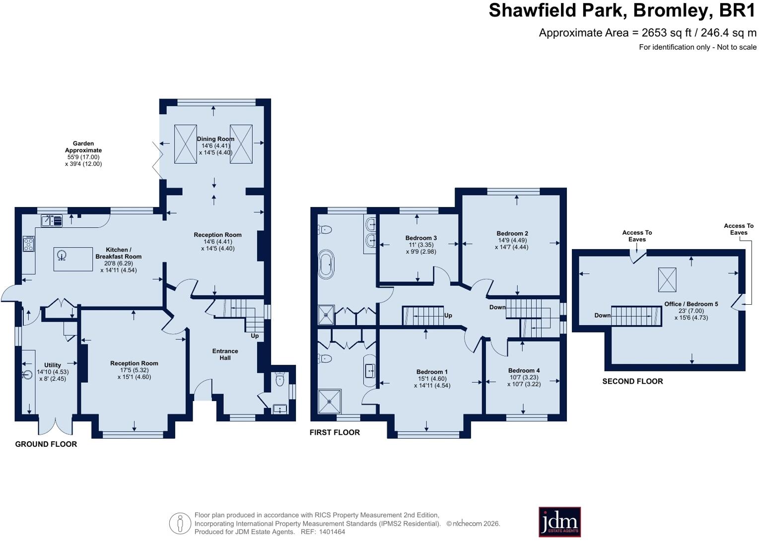 Shawfield Park, Bromley, Kent, BR1 floorplan