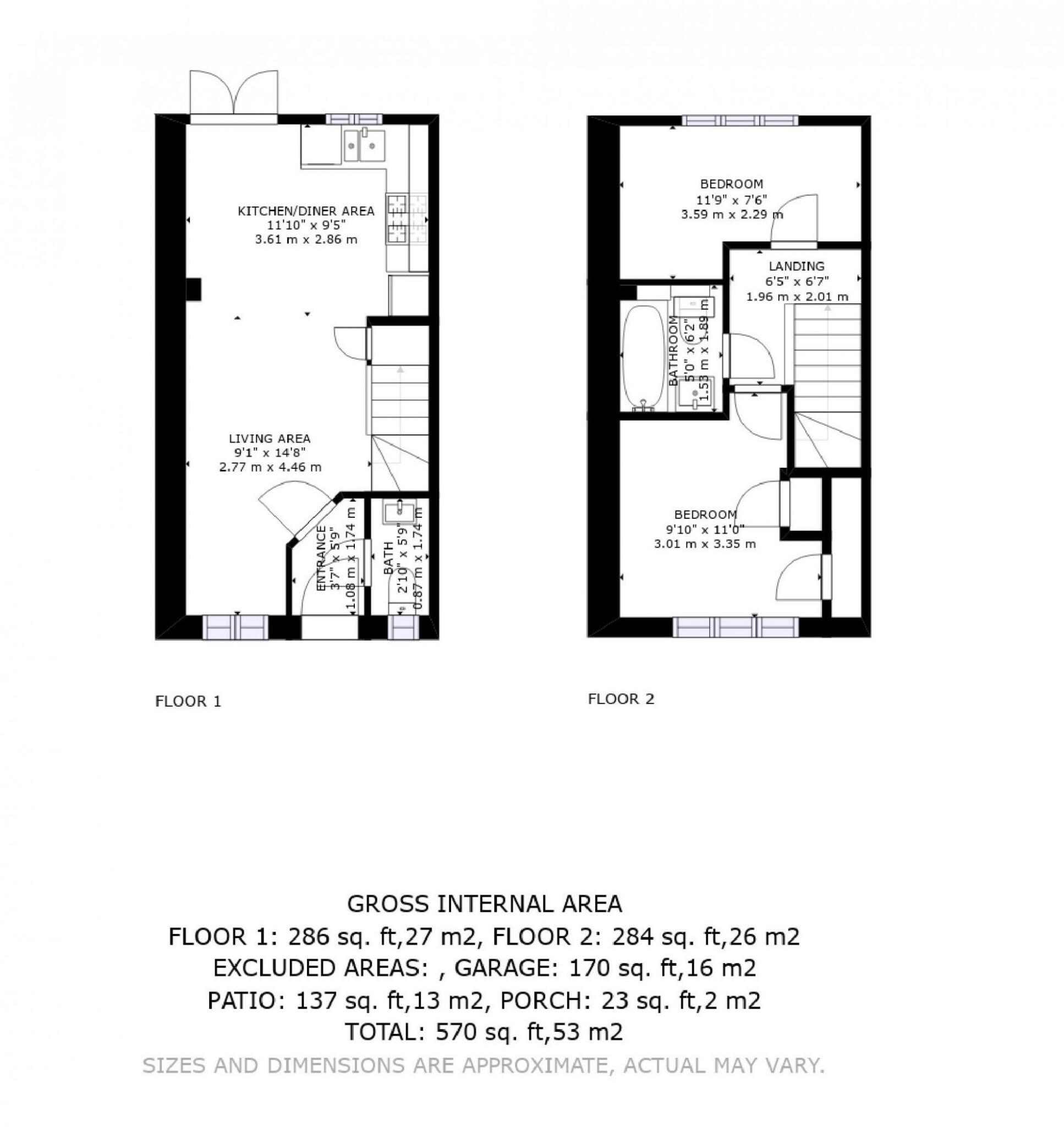 Poppy Mead, Bridgefield, Ashford, Kent, TN23 floorplan
