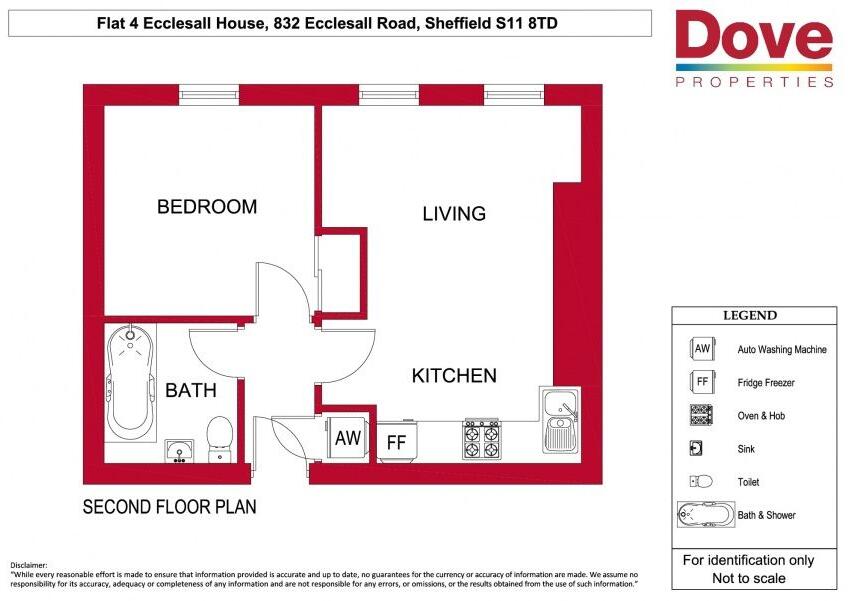 Flat 4 Ecclesall House, Ecclesall Road floorplan