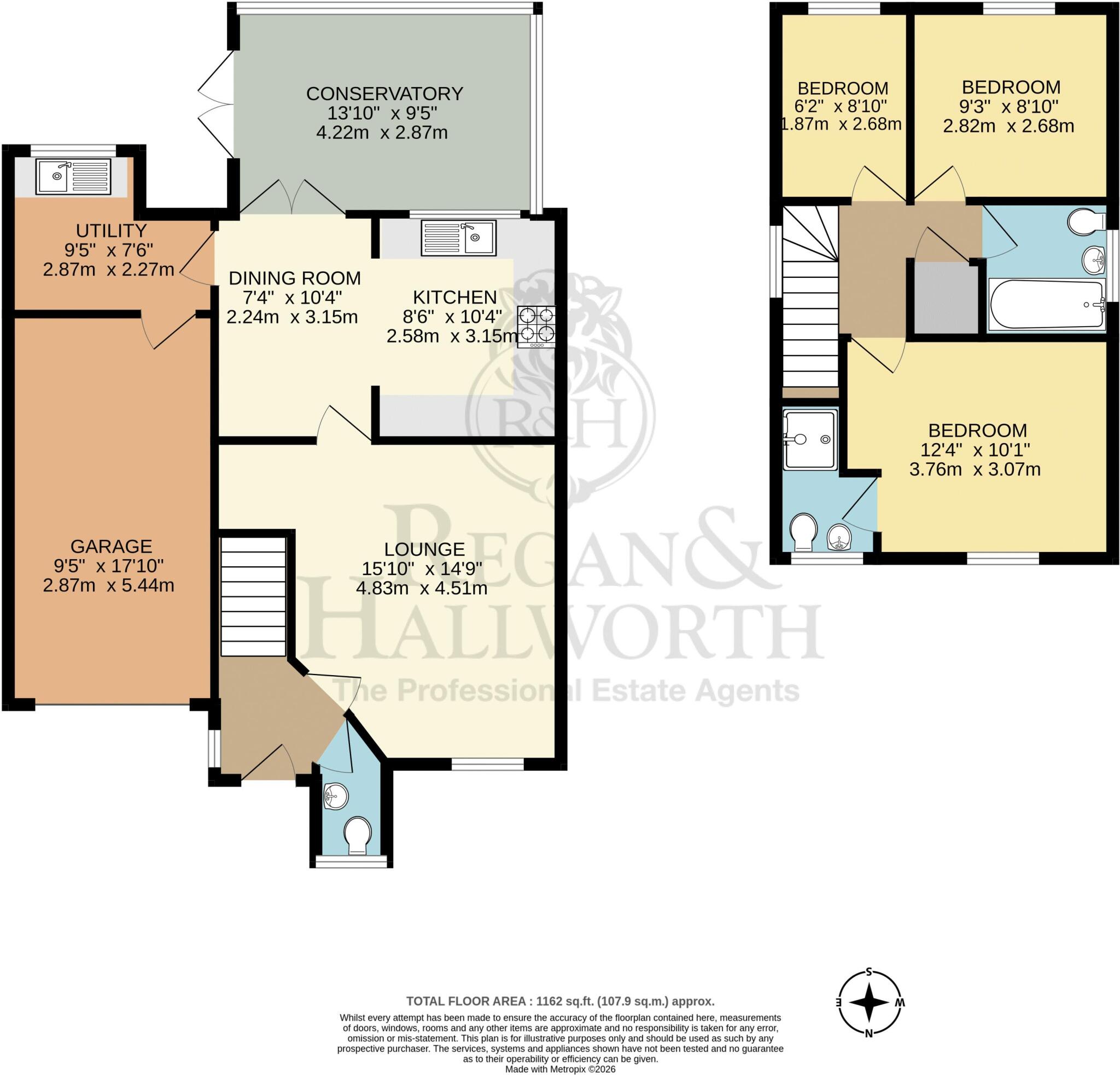 Ashington Close, Wigan, WN5 0JT floorplan