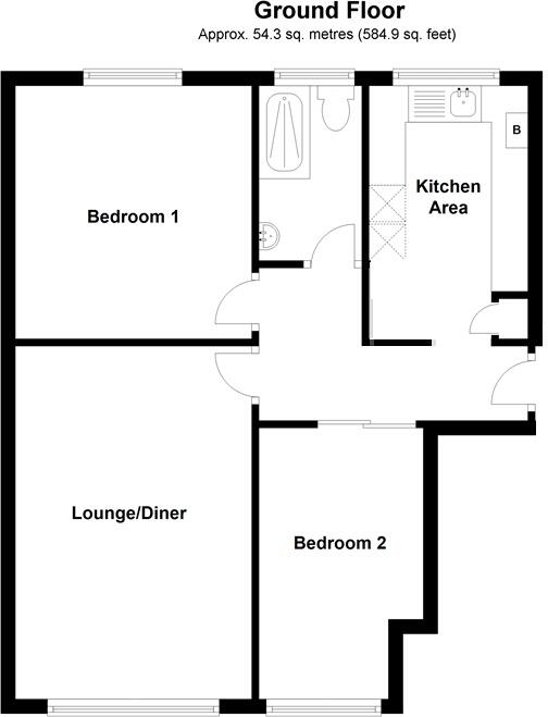 Farley Close, Chatham, Kent, ME5 floorplan