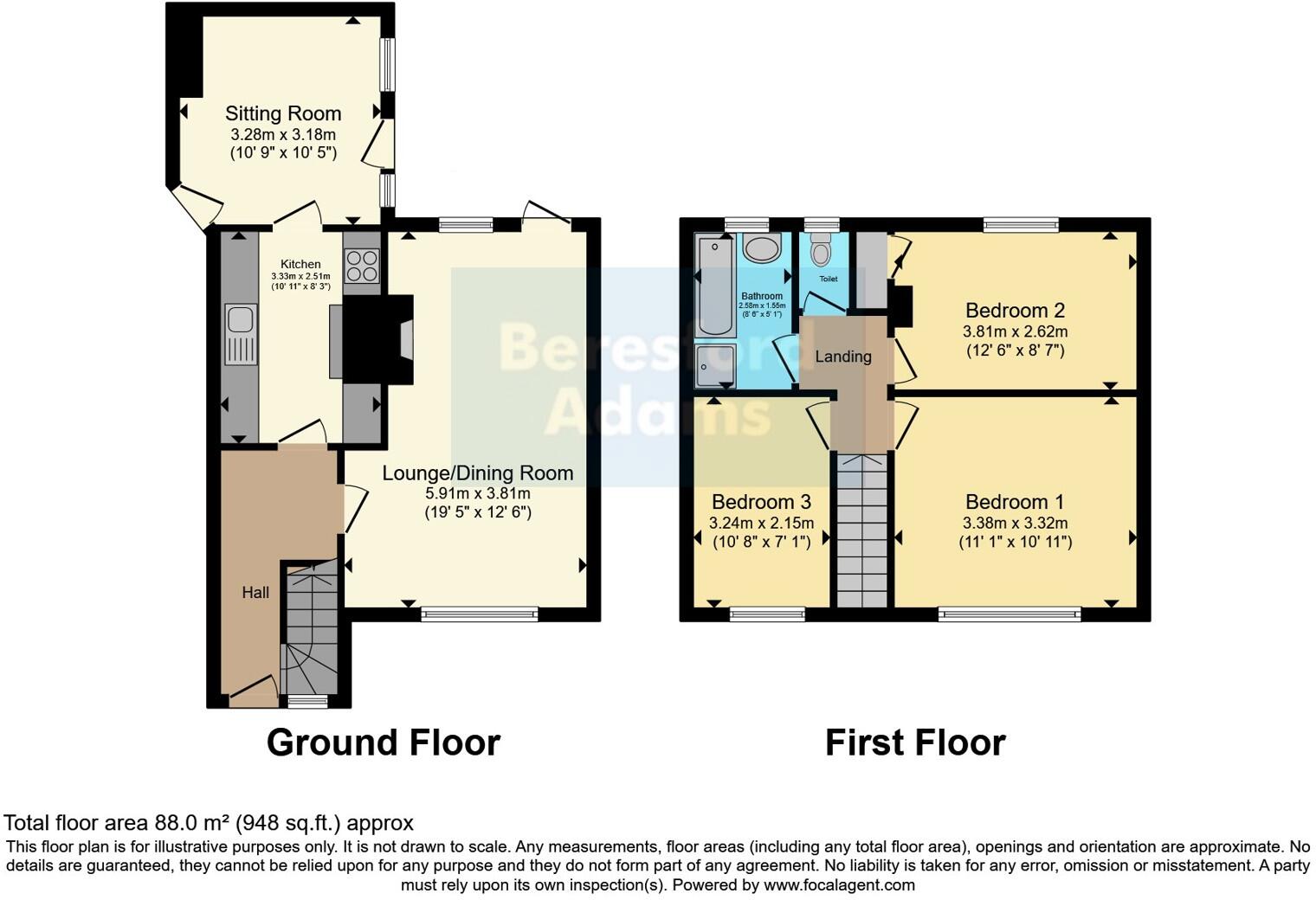 Trofryn, Pen-y-Cae, Wrexham, LL14 floorplan
