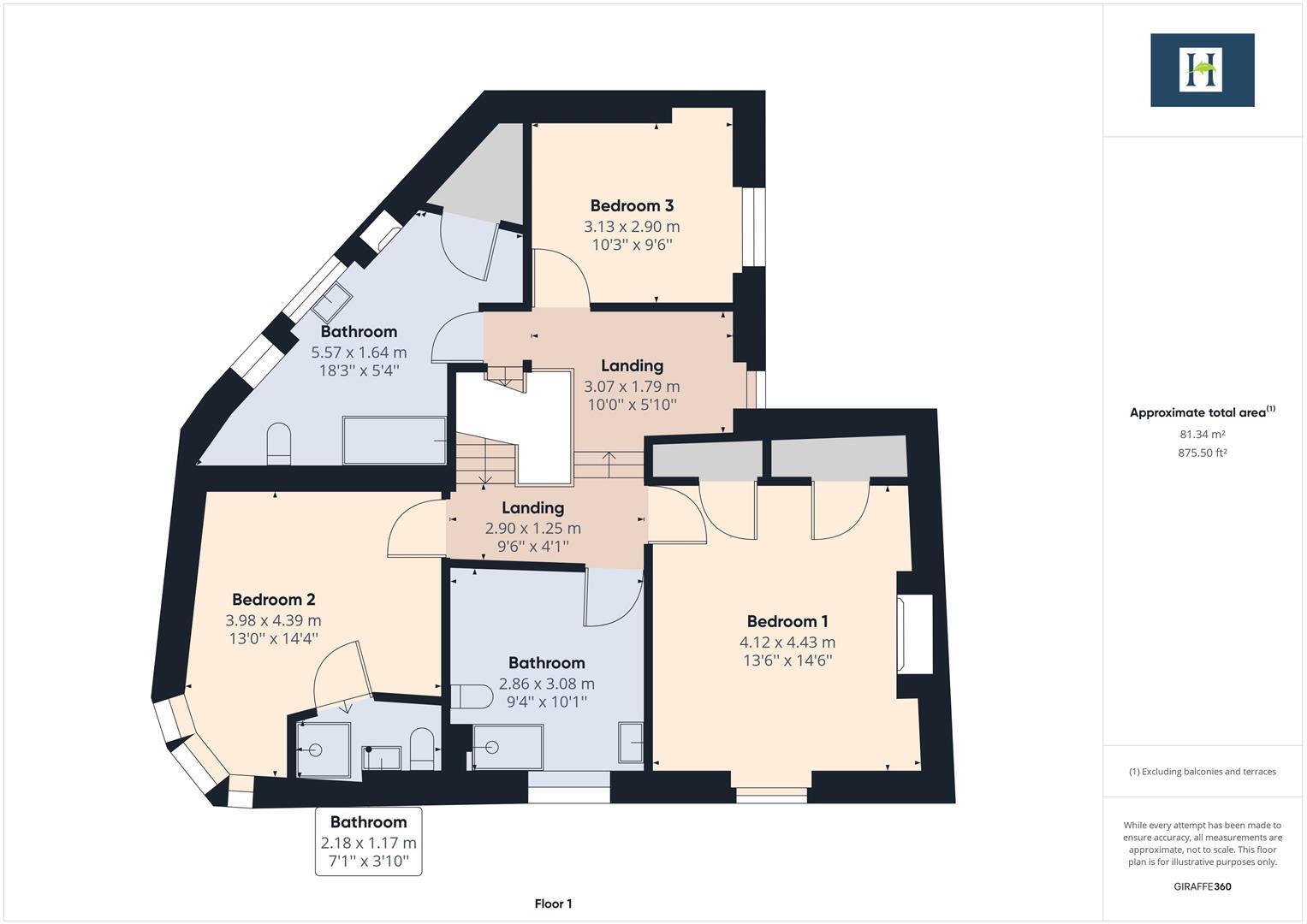 One End Street, Appledore, Bideford floorplan