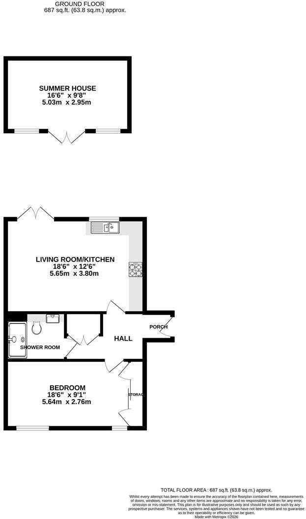 Kimber Place, Whitton, Hounslow floorplan