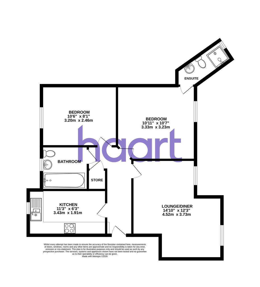 Gravelly Field, Ashford floorplan