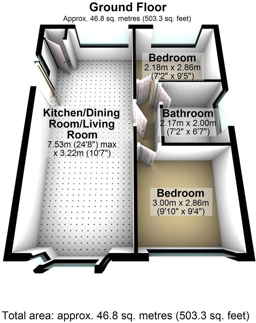 Staveley Close, Shaw, Oldham, OL2 floorplan