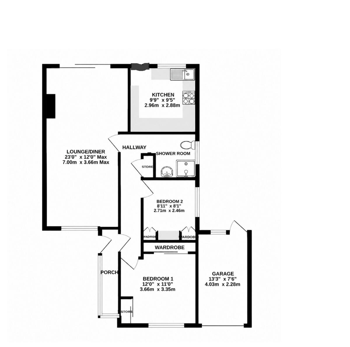 Pankhurst Road, Rochester floorplan