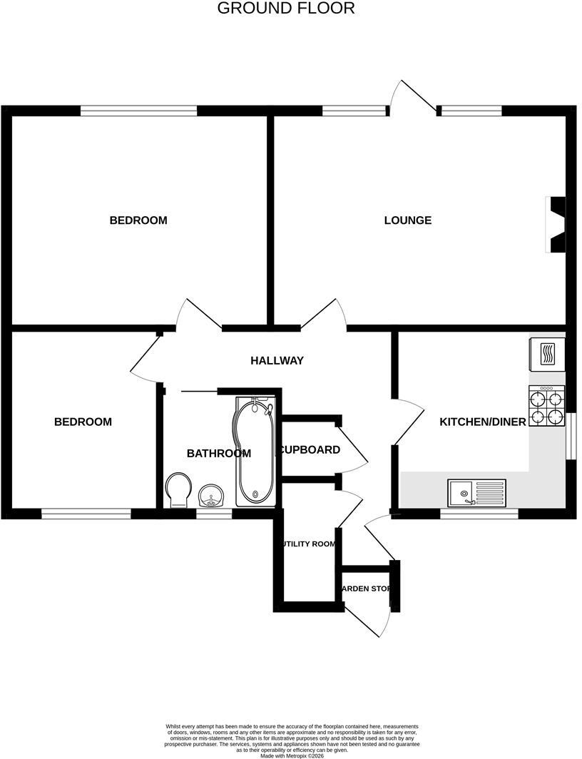Shirleys Close, Prestbury floorplan