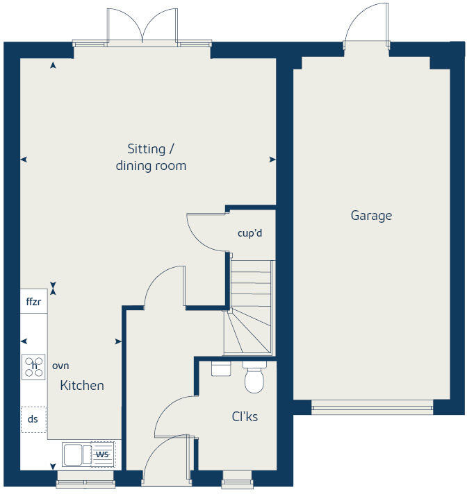 Flitwick Road,
Westoning,
Bedfordshire,
MK45 5JD floorplan
