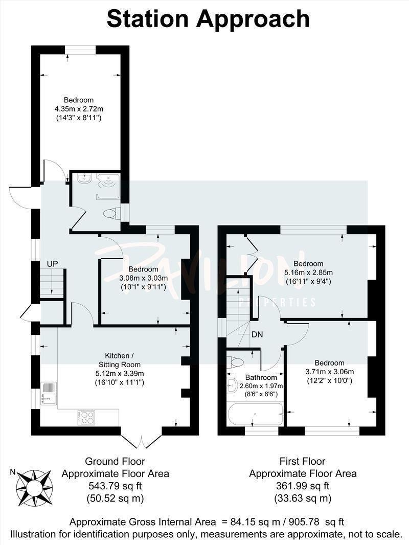 Station Approach, Falmer floorplan