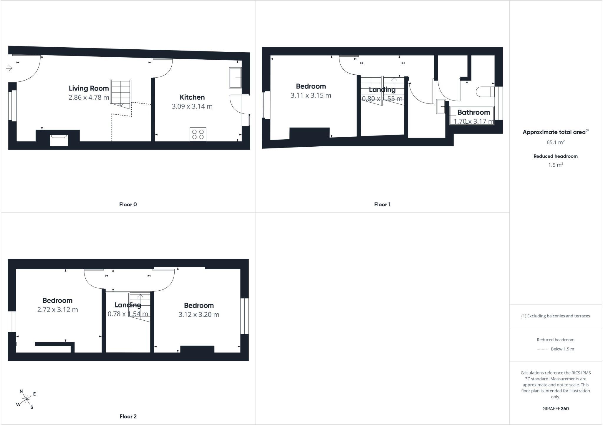 Scotch Street, Whitehaven, Cumbria, CA28 floorplan