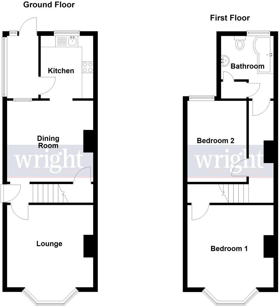Popular Village Location * Wroxall floorplan
