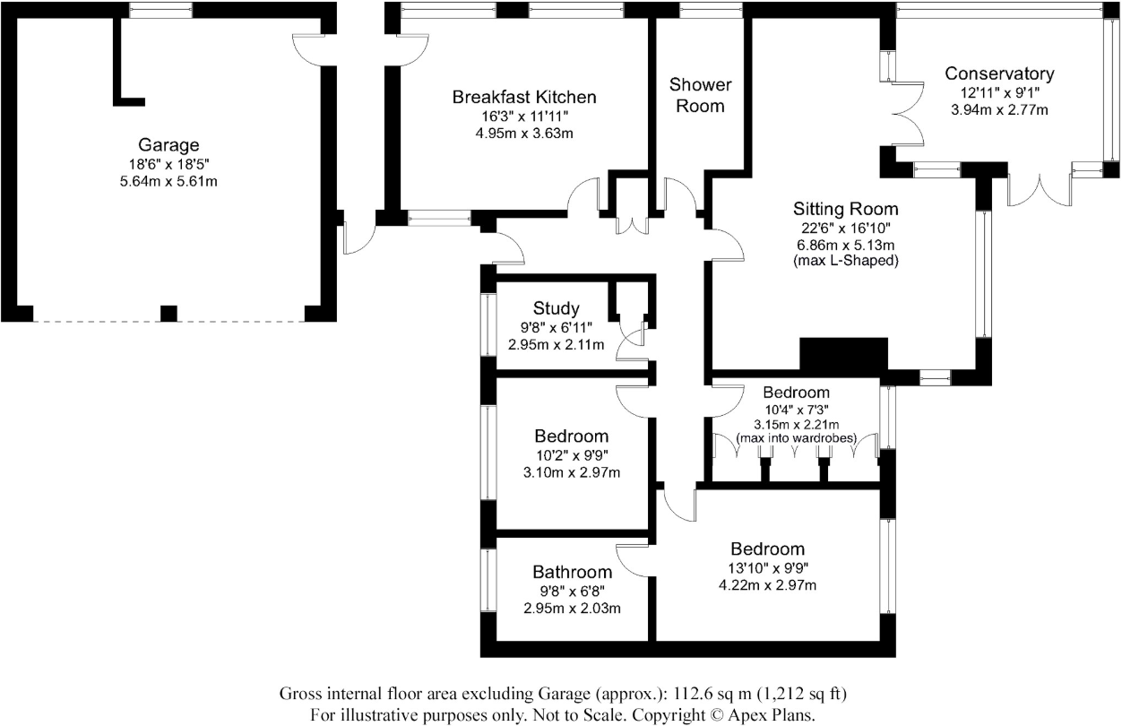 Collingham ~ Hastings Way, LS22 floorplan