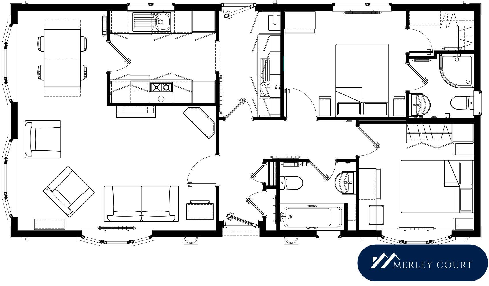 Merley House Lane, Wimborne, Dorset, BH21 floorplan