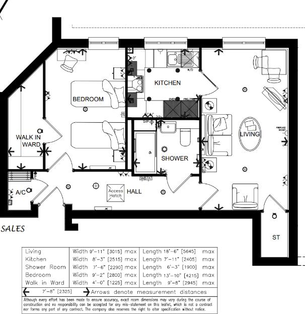 Langton Lodge, Staines-Upon-Thames, Surrey floorplan