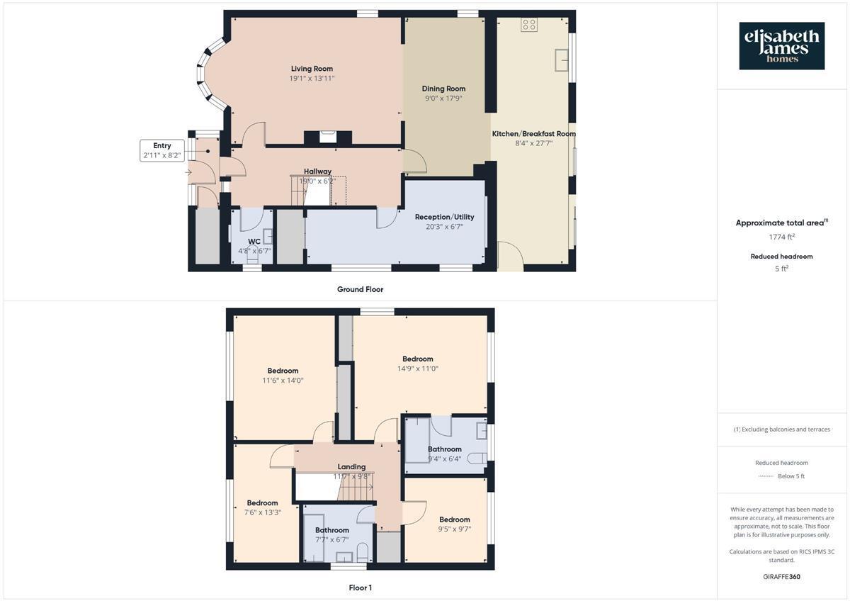 Larkspur Close, Lowestoft floorplan
