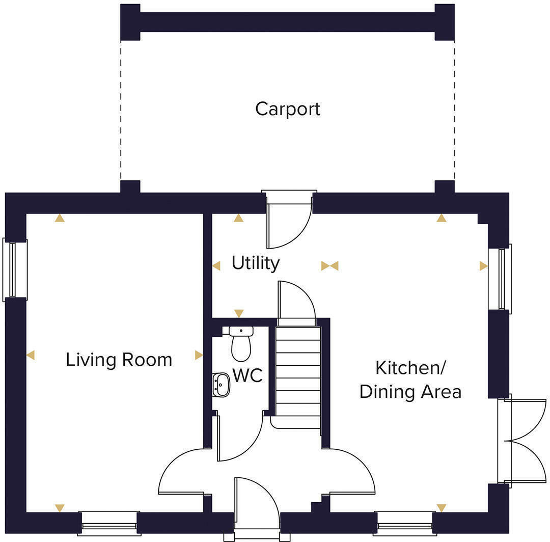 Mill Grove,
Drury Close,
Stowmarket,
Suffolk,
IP14 1FS floorplan