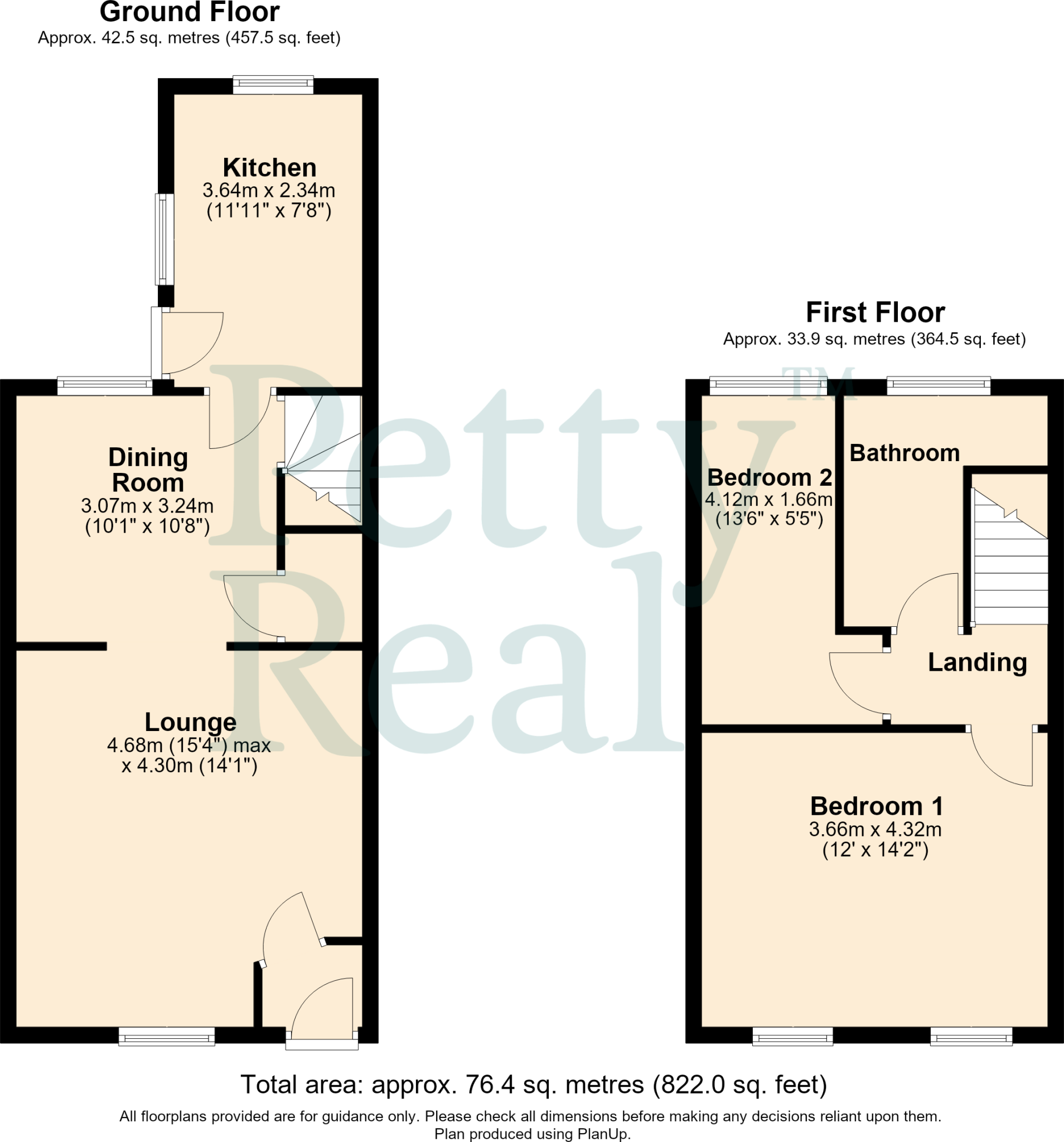 Nora Street, Barrowford floorplan