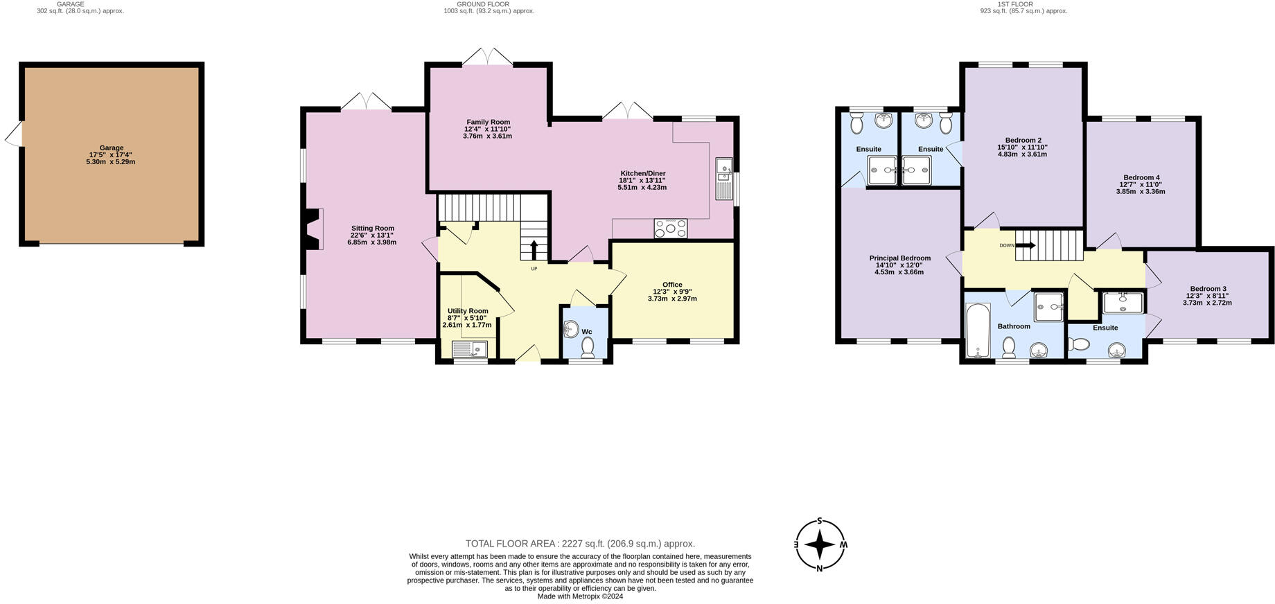 Reilly Way, Barmby Moor, York, YO42 floorplan