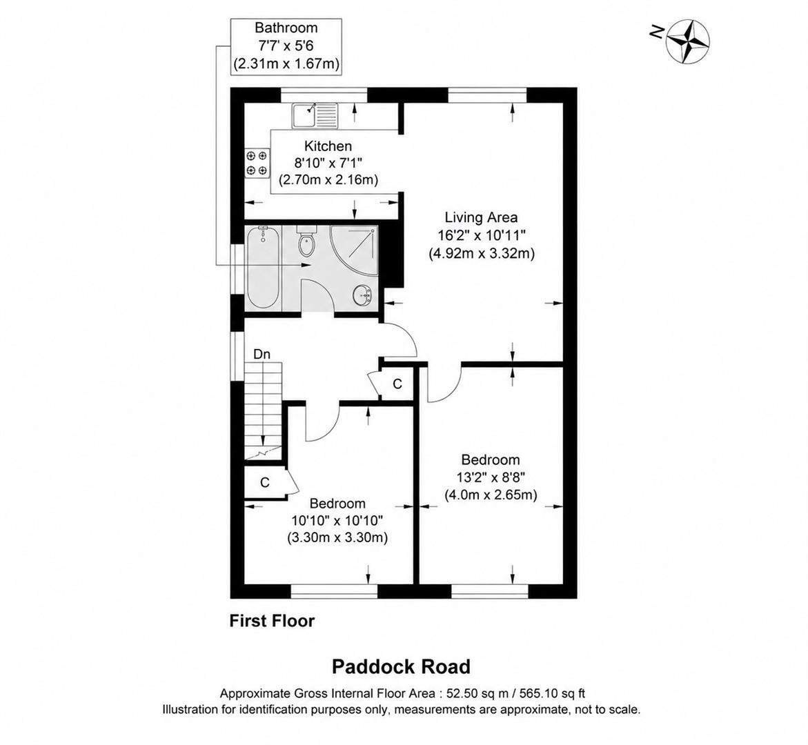 Paddock Road, Buntingford floorplan