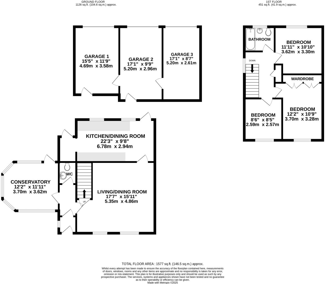 18 Millers Way, Bishops Lydeard, Taunton floorplan