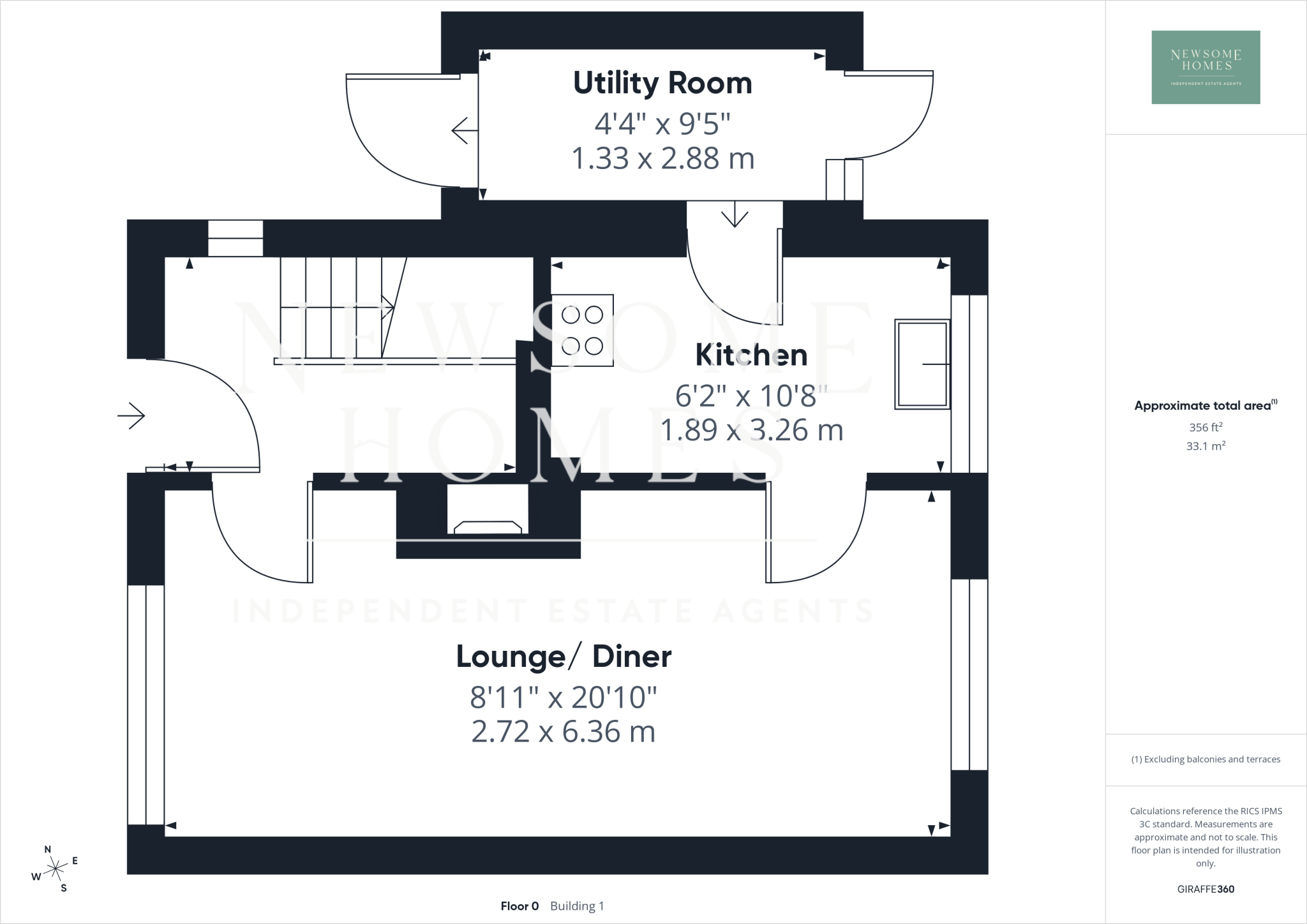 Bryn Y Gwynt, Pen Y Maes floorplan