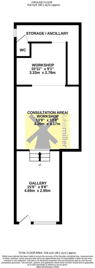 Kirkgate, Thirsk, North Yorkshire, YO7 floorplan