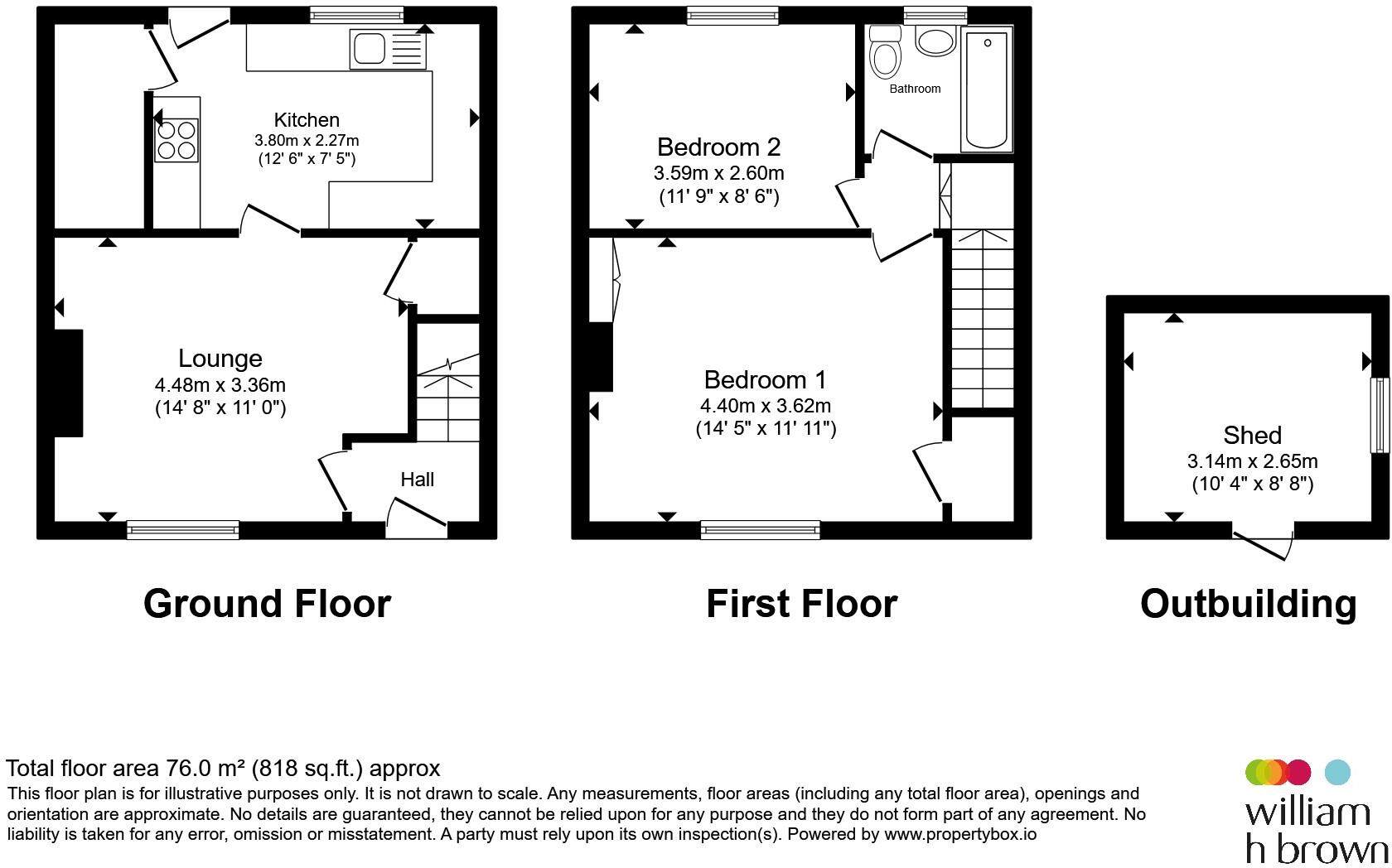 Wrose Brow Road, Shipley floorplan
