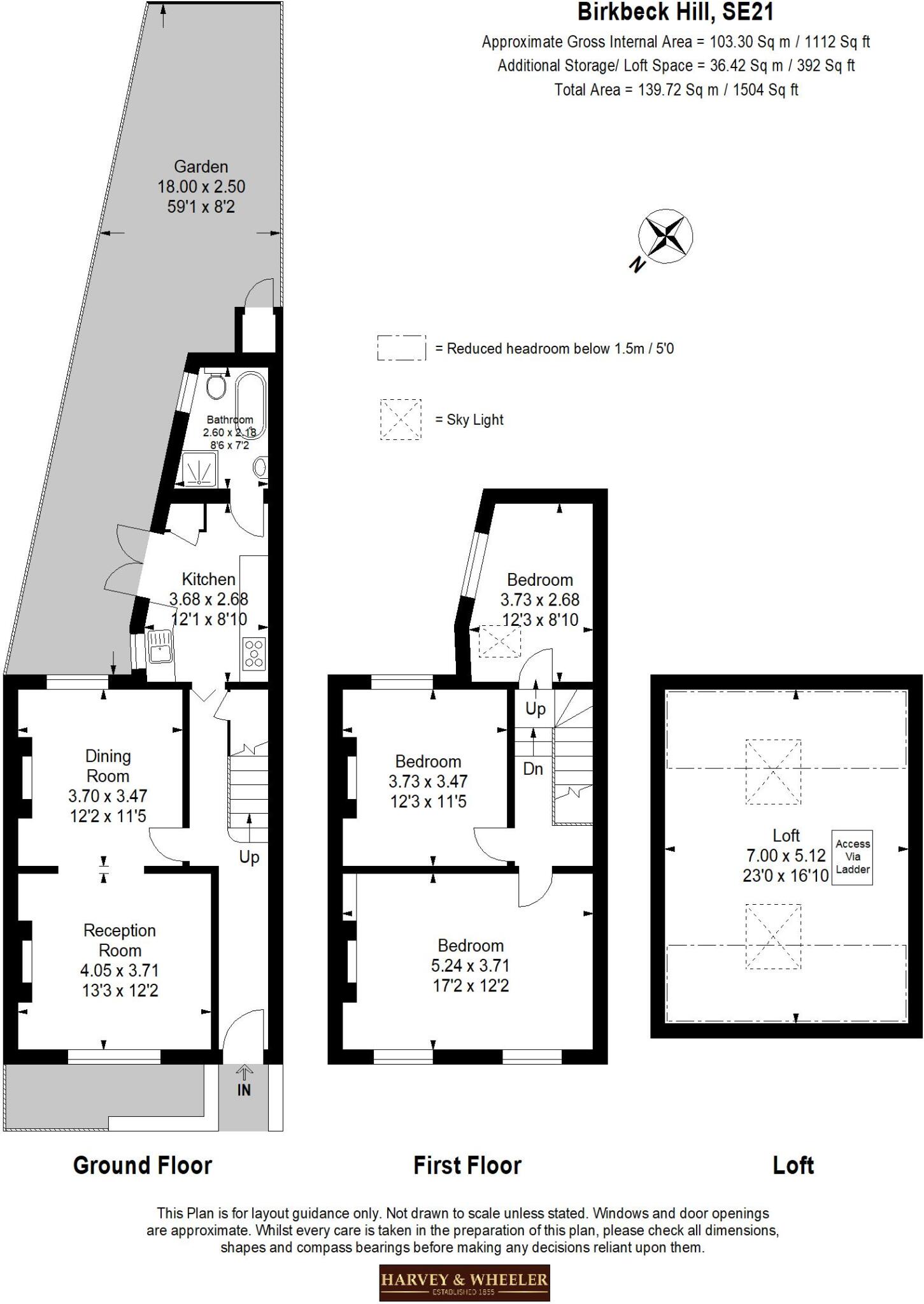 Birkbeck Hill, West Dulwich, SE21 floorplan